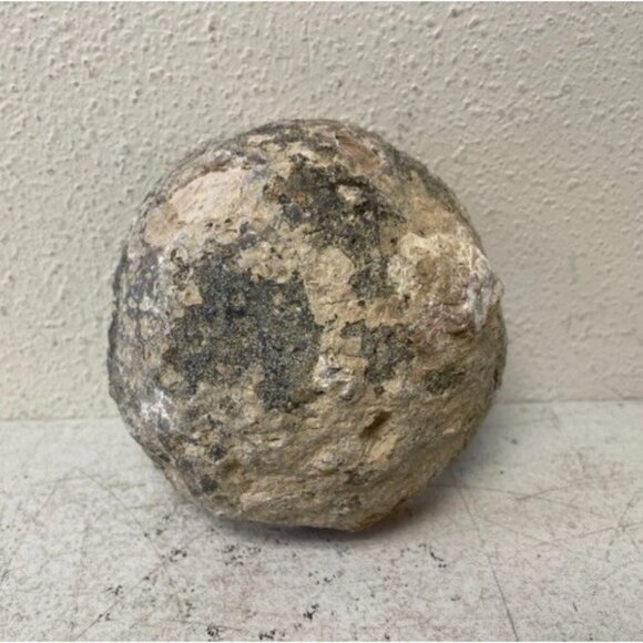 Agate Amethyst Geode Mineral Rock Half 5”X4.5” - Picture 5 of 5